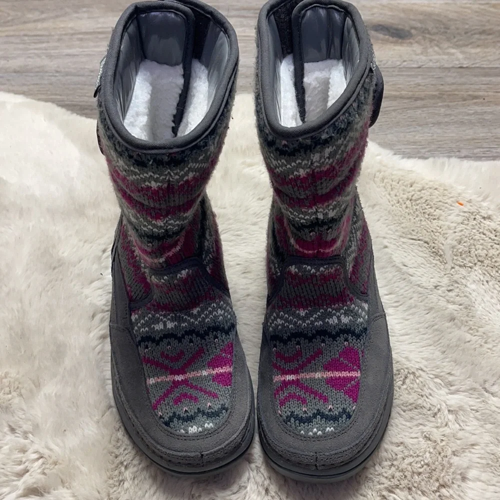 Sketchers Tone Up Chalet Winter Boots Size 6
